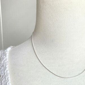 925 Sterling Silver Round Snake Chain- 16"